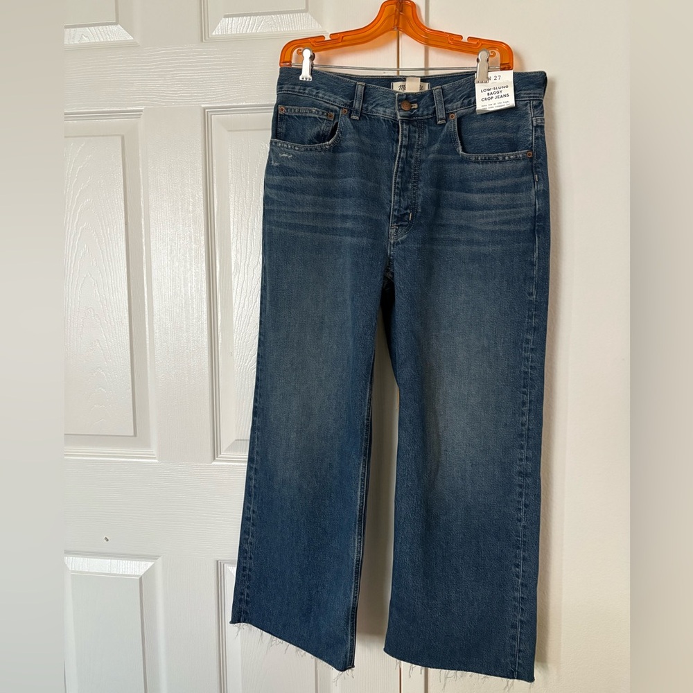 Madewell Relaxed Fit Blue Jeans